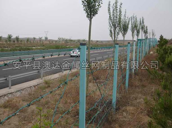 刺鐵絲隔離柵 (6)